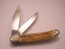German Eye GX-DS Copperhead Knife Stag German Eye GX-DS Copperhead Knife Stag