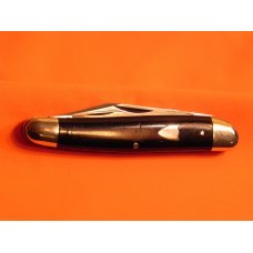 Vintage J A Henckels Serpentine Whitter Pocket Knife w/ Slick Black Synthetic Handles & Rare Shield Vintage J A Henckels Serpentine Whitter Pocket Knife w/ Slick Black Synthetic Handles & Rare Shield