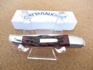 Cattaraugus  Bone Handle Front Lock Toothpick A.G. Russell