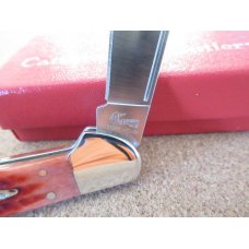 Cattaraugus Red Bone Handle Copperlock ATS-34 Cattaraugus Red Bone Handle Copperlock ATS-34