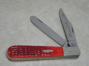 Case XX USA Tested Centennial 1889-1989 Serial #050 Red Bone R6243 SS Daddy Barlow Knife