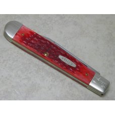 Case XX USA Tested Centennial 1889-1989 Serial #050 Red Bone R6111 1/2 SS 1 Blade Jack Knife Case XX USA Tested Centennial 1889-1989 Serial #050 Red Bone R6111 1/2 SS 1 Blade Jack Knife