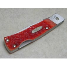 Case XX USA Tested Centennial 1889-1989 Serial #050 Red Bone 059L SS Lockback Knife Case XX USA Tested Centennial 1889-1989 Serial #050 Red Bone 059L SS Lockback Knife