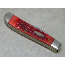 Case XX USA Tested Centennial 1889-1989 Serial #050 Red Bone R6207 SS Mini Trapper Knife Case XX USA Tested Centennial 1889-1989 Serial #050 Red Bone R6207 SS Mini Trapper Knife