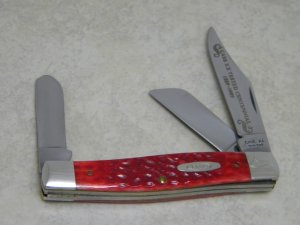 Case XX USA Tested Centennial 1889-1989 Serial #050 Red Bone R6392 SS Stockman Knife