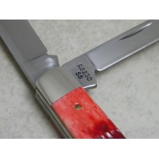 Case XX USA Tested Centennial 1889-1989 Serial #050 Red Bone R6230 SS Gunstock Jack Knife Case XX USA Tested Centennial 1889-1989 Serial #050 Red Bone R6230 SS Gunstock Jack Knife