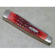 Case XX USA Tested Centennial 1889-1989 Serial #050 Red Bone R6230 SS Gunstock Jack Knife Case XX USA Tested Centennial 1889-1989 Serial #050 Red Bone R6230 SS Gunstock Jack Knife