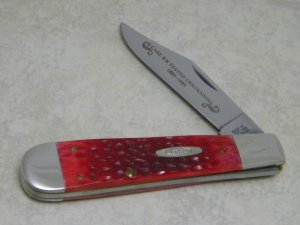 Case XX USA Tested Centennial 1889-1989 Serial #050 Red Bone R6199 1/2 SS  Jack Knife