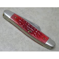 Case XX USA Tested Centennial 1889-1989 Serial #050 Red Bone R6347 SS Stockman Knife Case XX USA Tested Centennial 1889-1989 Serial #050 Red Bone R6347 SS Stockman Knife