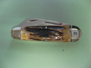 TUNA VALLEY INDIA BURNT STAG SLEEVEBOARD SUNFISH WHITTLER