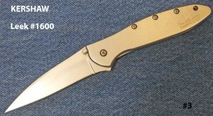 KERSHAW 1660 SILVER LEEK – FINE EDGE