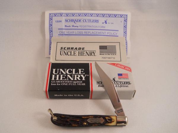 Schrade Uncle Henry 12UH USA Mint Schrade Uncle Henry 12UH USA Mint