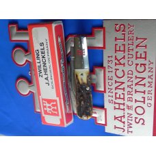 Vintage, NOS, Zwilling J A Henckels 3 Blade Barlow (HK-26-S) with Premium Stag Handles & Orig Box Vintage, NOS, Zwilling J A Henckels 3 Blade Barlow (HK-26-S) with Premium Stag Handles & Orig Box