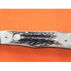 Vintage Boker, Tree Brand, Swing Guard Cheetah Pocket Knife Premium Deer Stag Handles – RARE NOS Vintage Boker, Tree Brand, Swing Guard Cheetah Pocket Knife Premium Deer Stag Handles – RARE NOS