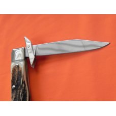 Vintage Boker, Tree Brand, Swing Guard Cheetah Pocket Knife Premium Deer Stag Handles – RARE NOS Vintage Boker, Tree Brand, Swing Guard Cheetah Pocket Knife Premium Deer Stag Handles – RARE NOS