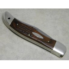 Case XX Stainless USA 2 Dot (1978) Laminated Wood 6265 SAB Folding Hunter Knife Case XX Stainless USA 2 Dot (1978) Laminated Wood 6265 SAB Folding Hunter Knife