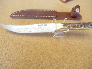Case XX NKCA 1991 Stag handle Fixed Blade 