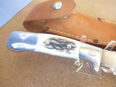 Ruana Fixed Blade Elk Handle  Model 27AC  Nice 