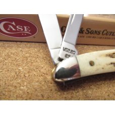 Case XX Vintage Stag Handle Peanut Pattern # V 5220-1 SSm Case XX Vintage Stag Handle Peanut Pattern # V 5220-1 SSm