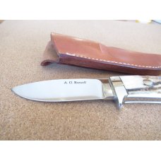 A. G. Russell Loveless Design Stag Handle Fixed Blade A. G. Russell Loveless Design Stag Handle Fixed Blade
