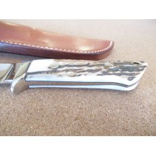 A. G. Russell Loveless Design Stag Handle Fixed Blade A. G. Russell Loveless Design Stag Handle Fixed Blade