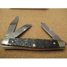 J.A. Henckels 3 Blade Green Bone Handle Stockman J.A. Henckels 3 Blade Green Bone Handle Stockman