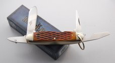 Rough Rider Amber Jigged Bone Unofficial Scout Pocket Knife RR533 - New In the Box! (760) Rough Rider Amber Jigged Bone Unofficial Scout Pocket Knife RR533 - New In the Box! (760)