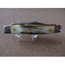 1980's Case XX Stag Handle Moose Pattern # 5275SP SSP Out of the 75th Anniversary Set 1980's Case XX Stag Handle Moose Pattern # 5275SP SSP Out of the 75th Anniversary Set