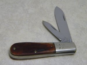 Case XX 1940-64 Pretty Bone 62009 Spear Master Barlow Knife