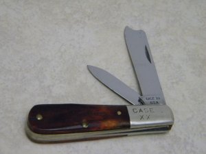 Case XX USA 1965-1969 Pretty Bone 62009R Razor Barlow Knife