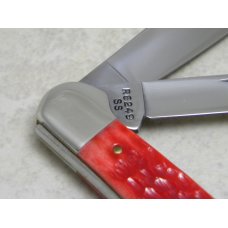 Case XX USA Red Bone "Tested Centennial 1889-1989" R6249 SS Copperhead Knife