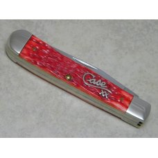 Case XX USA 2004 Red Bone 6254 SS Script Shield Trapper Knife Case XX USA 2004 Red Bone 6254 SS Script Shield Trapper Knife