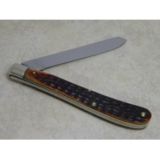 Case XX USA 1965-1969 Beautiful Bone 61048 SP Slimline Trapper Farmers Jack Knife Case XX USA 1965-1969 Beautiful Bone 61048 SP Slimline Trapper Farmers Jack Knife