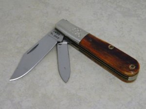 Case XX USA 5 Dot (1975) Pretty Bone 62009 1/2 Barlow Knife
