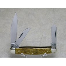 Bulldog Brand Solingen Germany Pit Bulls Trade Mark Marbled Stockman Knife c.1993 Bulldog Brand Solingen Germany Pit Bulls Trade Mark Marbled Stockman Knife c.1993