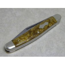 Bulldog Brand Solingen Germany Pit Bulls Trade Mark Marbled Stockman Knife c.1993 Bulldog Brand Solingen Germany Pit Bulls Trade Mark Marbled Stockman Knife c.1993