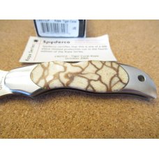 Spyderco Kopa Series Pattern # C92TCP One of 600 Spyderco Kopa Series Pattern # C92TCP One of 600