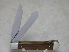 Boker Solingen Germany Tree Brand Classic Wood 2525 Trapper Knife c.1978-1984 Boker Solingen Germany Tree Brand Classic Wood 2525 Trapper Knife c.1978-1984