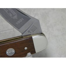 Boker Solingen Germany Stainless Tree Brand Classic Wood 1001 Lockback Knife c.1978-1984 Boker Solingen Germany Stainless Tree Brand Classic Wood 1001 Lockback Knife c.1978-1984