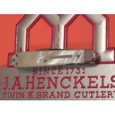 Antique Long Arm Twins J A Henckels 6 Blade/Tool Pocket Knife w/ Fiery Mother of Pearl Handles
