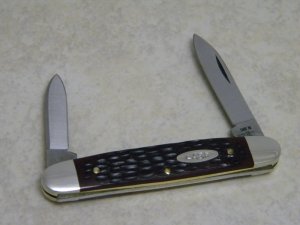 Case XX SS USA 9 Dot (1981) Jigged Delrin 6279 Pen Knife