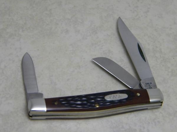 Case XX SS USA 5 Dot (1985) Jigged Delrin 6344 Medium Stockman Knife Case XX SS USA 5 Dot (1985) Jigged Delrin 6344 Medium Stockman Knife