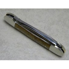 Bulldog Brand Solingen Germany Pit Bulls Trade Mark Marbled Canoe Knife c.1995 Bulldog Brand Solingen Germany Pit Bulls Trade Mark Marbled Canoe Knife c.1995