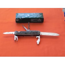 Hubertus - Great Solingen Germany Handmade Genuine Stag "Tourists Model" Knife -NIB