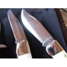 Case XX Grey Etch Set With Fixed Blades 1976 Case XX Grey Etch Set With Fixed Blades 1976