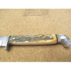 Case XX USA Stag Handle Fixed Blade Pattern # 523-3 1/4 Case XX USA Stag Handle Fixed Blade Pattern # 523-3 1/4