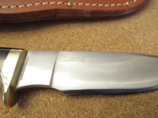Ruana Fixed Blade  Custom Stag Handle Rare 