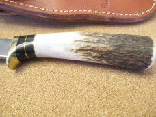 Ruana Fixed Blade  Custom Stag Handle Rare 