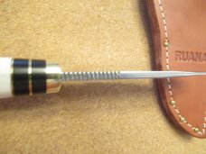 Ruana Fixed Blade  Custom Stag Handle Rare 