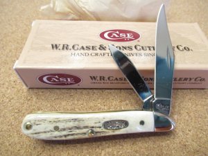 Case XX Vintage Stag Handle Peanut  Pattern # V 5220 SS